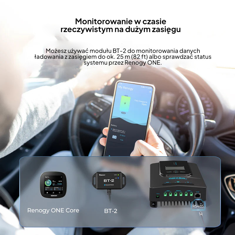 Regulator ładowania Renogy Rover Li 40 Amp MPPT